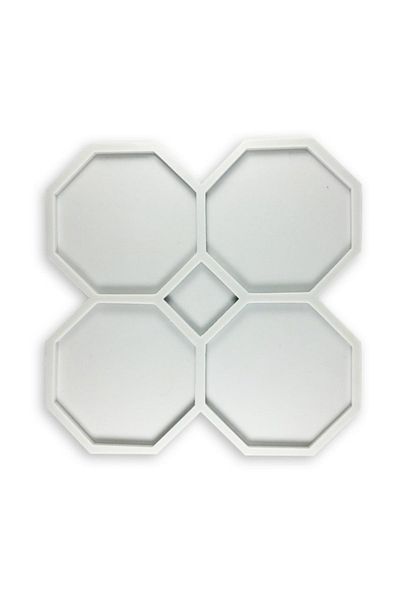 Mold-it Coaster Octagonal Epoxy Resin Mold Silicone Mold