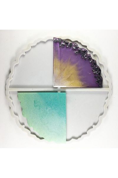 Mold-it Coaster Geode Epoxy Resin Mold Silicone Mold