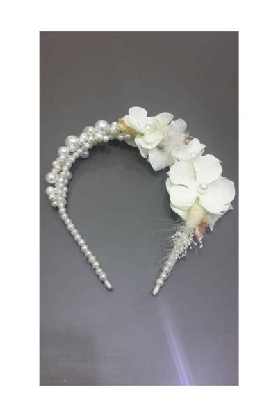 Kontes Gelin Tacı Saç Aksesuarı Lohusa Tacı