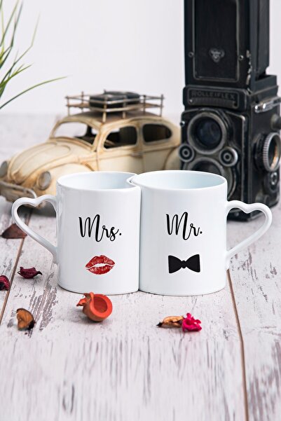 Mr Mrs Tasarımlı Sevgili Kupası