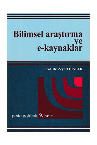 Generic Brand Bilimsel Araştırma ve e-Kaynaklar 9.Baskı