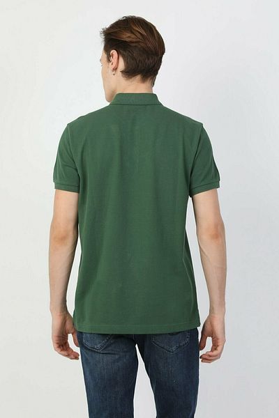 Colin's Regular Fit Polo Neck Men's Dark Green Polo Short Sleeve