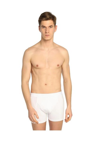 Tutku Ανδρικό Λευκό 3 Τεμάχια Χρώμα Lycra Boxer
