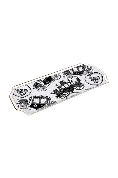 Lucky Art Downtown Bone Series 36 cm Serving Plate