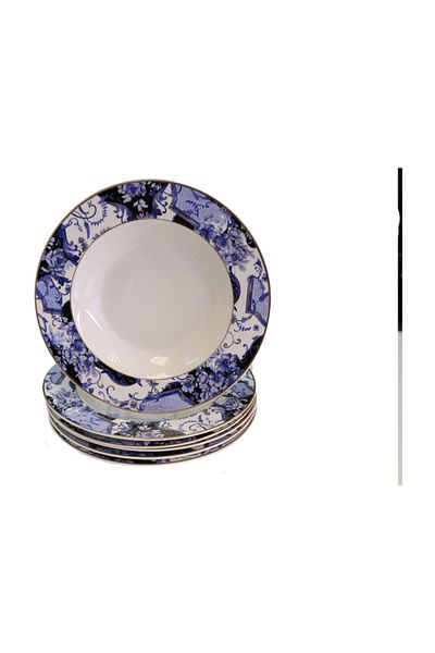 Lucky Art Marigold 6-Piece Dinner Plate - Bonnet Series