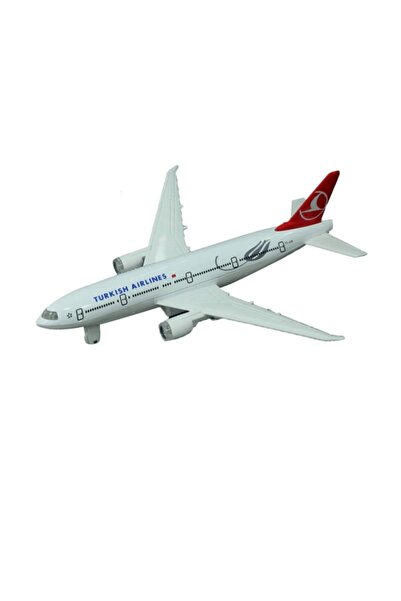 Genel Markalar Uçak Metal Çek Bırak Sesli Thy Yolcu Uçağı