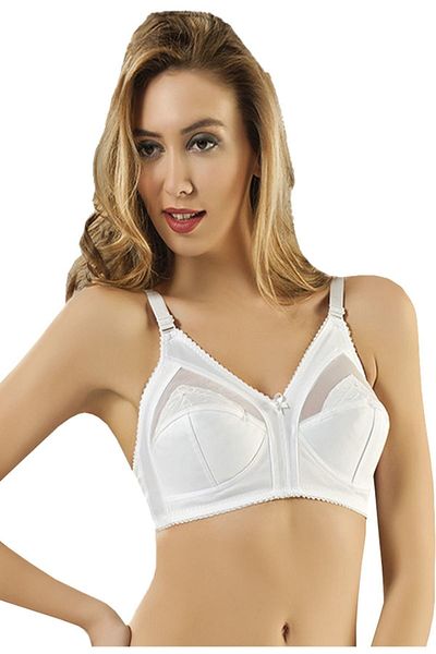 lovebox Sutien alb cu microfibră