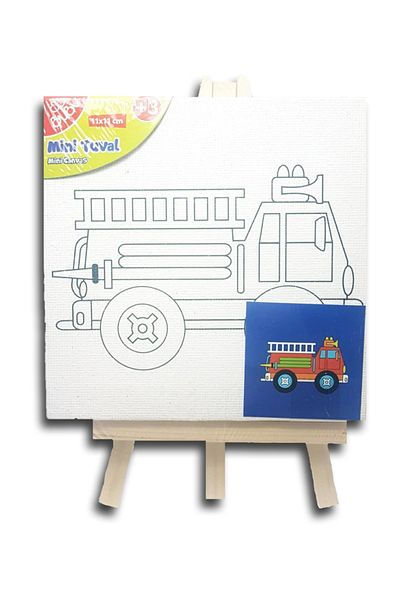 Bubu Framed Canvas Mini 11x11 cm