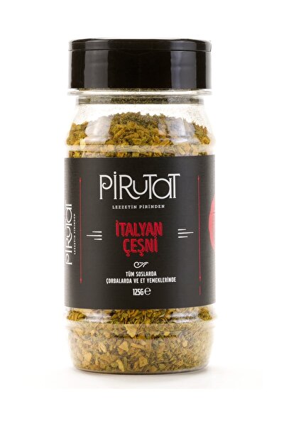 pirutat Italyan Çeşni 125gr  Pet Şişe  Flip Top Kapak