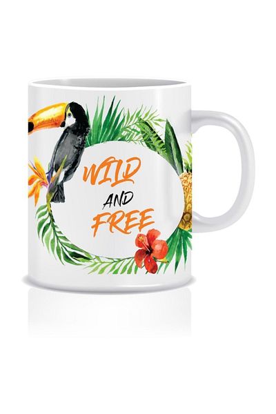 Officeküp كوب قهوة بورسلين Wild And Free