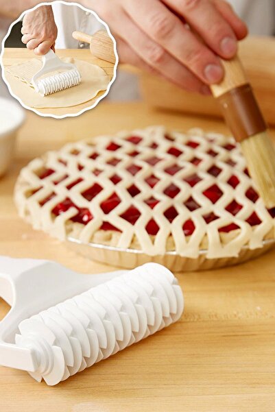 İles Gurme قاطع عجين شبكي كبير 19x11.5 سم