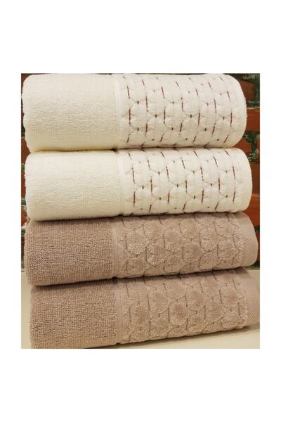 Özdilek Adria peškir za ruke i lice Pamuk 50x90 cm 4 komada