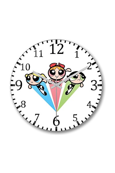 Baskı Dükkanı ساعة حائط فتيات القوة