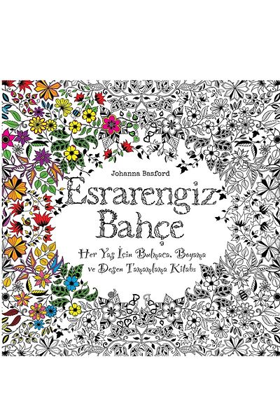 Edam Yayinlari Esrarengiz Bahce Johanna Basford Johanna Basford