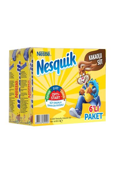 Nesquik Nestle Nesquik Kakaolu Süt 6X180 Ml