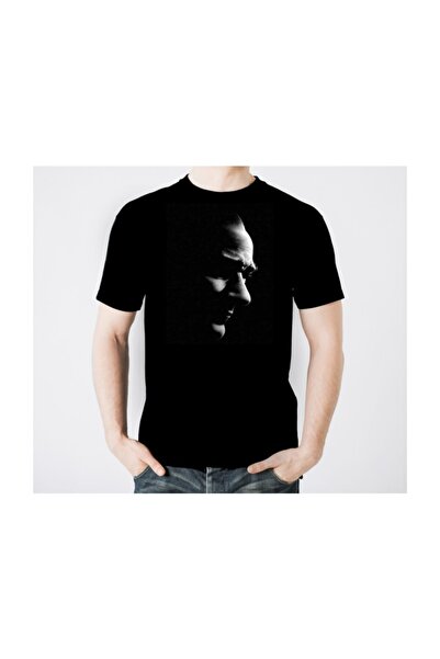 SCUBAPROMO Ανδρικό μπλουζάκι Ataturk Silhouette μαύρο