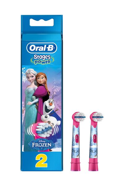 Oral-B Frozen Şarjlı Diş Fırçası Yedeği 2'Li