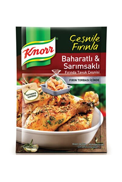 Knorr Fırında Tavuk Çeşnisi Baharatlı Sarımsaklı 37 G