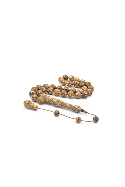 Murty99 Mărgele de rugăciune din ghimbir tăiate în bucăți mari cu sistem Mast...