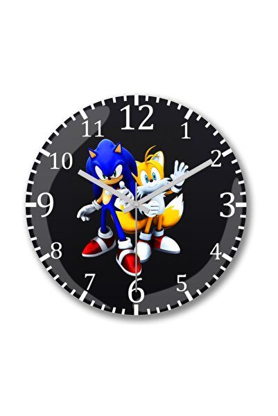 Baskı Dükkanı Sonic Duvar Saati