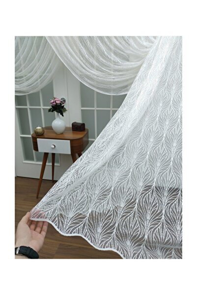 Esse Home Dokulu Kruvaze Tül Perde, 400x260, Kravuze, 1/4