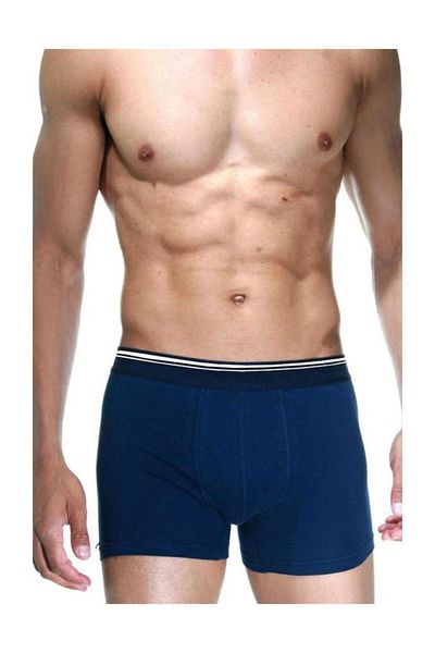 Berrak Ανδρικά Boxers Lycra (3 Τεμάχια) Navy Blue
