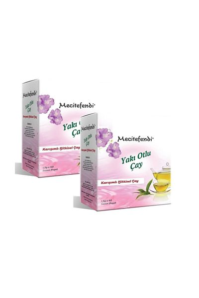Mecitefendi 40-piece Filtered Bags with Moxibustion Herb Tea Set - 2 Pieces