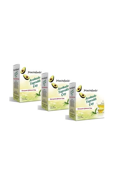 Mecitefendi Avocado leaf Tea - 3 PieceS (plaSticated Sachet 40 PieceS)