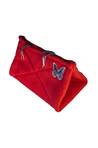 Akat Cosy Red Soft Large Size Parrot - Rodent Hammock