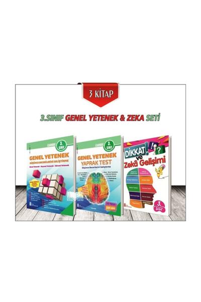 Ata Yayıncılık 3.sınıf Genel Yetenek Ve Zeka Seti 3 Kitap 9991000000152