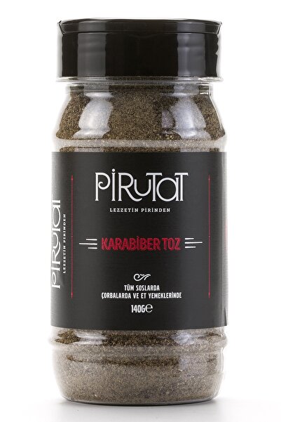pirutat Karabiber Toz 140 G Flip Top Kapak