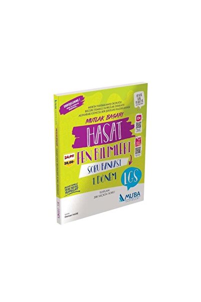 Muba Yayınları Muba 8.sınıf Lgs Ilk Yarı 1.dönem Hasat Fen Bilimleri Soru Ban...