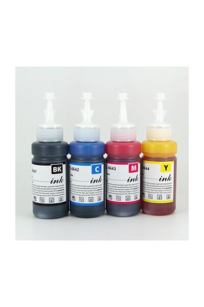 EPSON Premium® Epson Epson L565 Uyumlu 4 Renk Kaliteli Mürekkep Seti