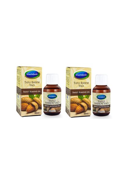 Mecitefendi 2 Pieces Sweet Almond Oil 2x50 ml