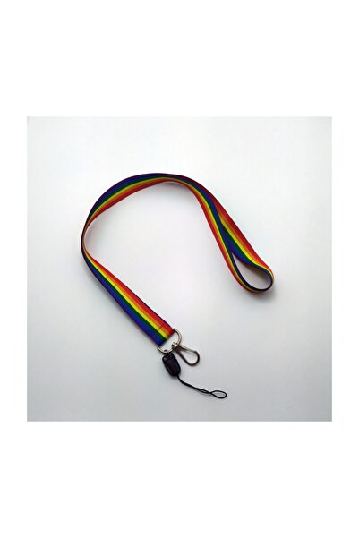gokmentoy Gökkuşağı Boyun Ipi Ve Telefon Askısı