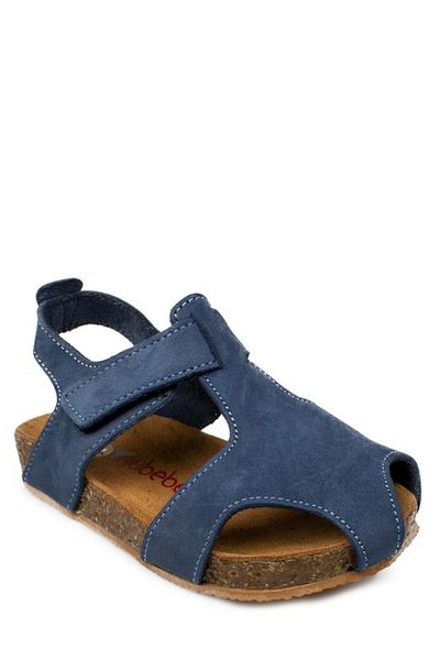 Nubebe Nu Bebe 256 B Sandale pentru copii casual albastre cu velcro
