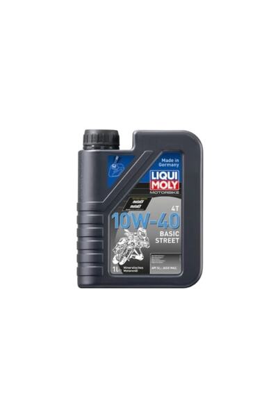 Liqui Moly 10w40 Basic Street / (10w40) 4t Mineral Cadde Motosiklet Yağı 1 lt