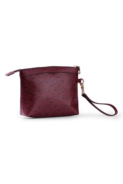 Deri Company Claret Red Women's Portfolio&Clutch Bag(4010B)