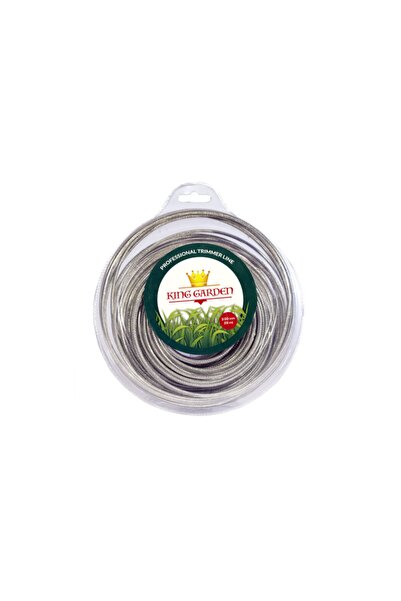 King Garden Tırpan Misinası Ot Çim Kesme Ipi 3mm - 29m