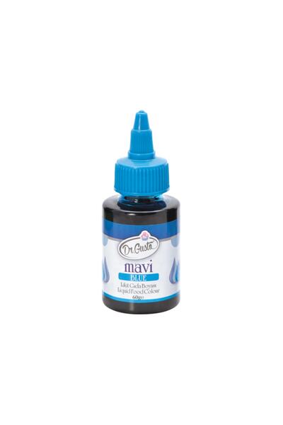 Dr. Gusto Su Bazlı Likit Gıda Boyası 60 G Mavi