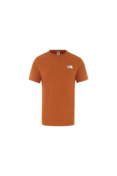 THE NORTH FACE Kahverengi Erkek Günlük Tişört Nf0a2tx5ubt1 M Simple Dome Tee