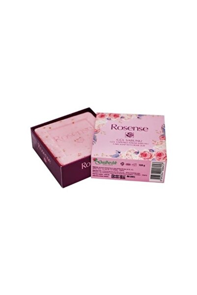 Rosense Rose Leaf Care Soap/Care Soup with Rose Leaf 100Gr