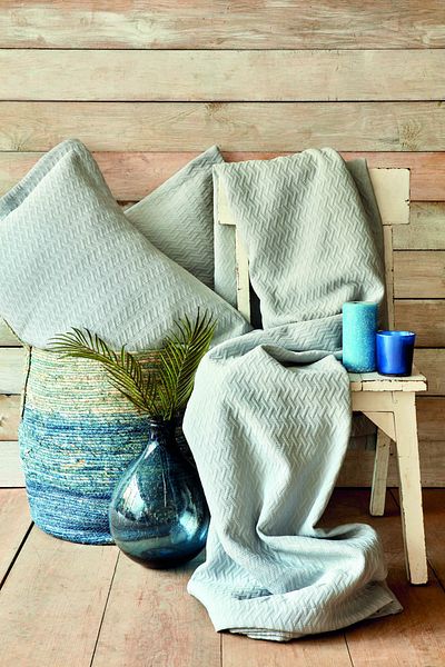 Karaca Home Set cuvertură de pat de o persoană Charm Bold Blue