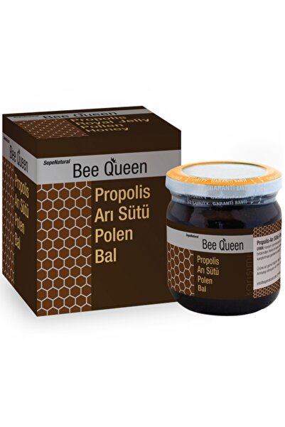 Sepe Natural Bee Queen Propolis Extract Arı Sütü Polen Bal Karışım 230 gr
