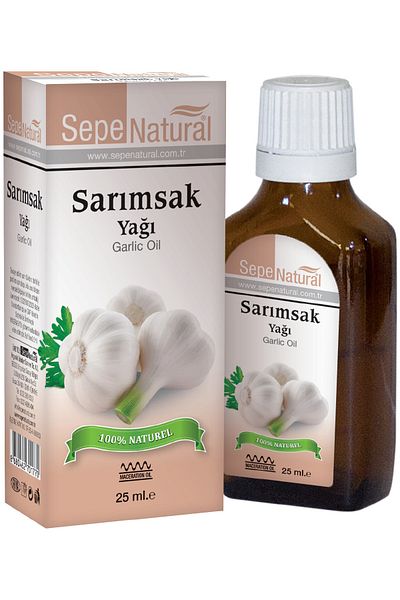 Sepe Natural 25 مل زيت الثوم - زيت الثوم