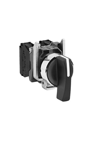 Schneider Electric Schneider Xb4bj53, Siyah Uzun Mandallı Buton, 2na, 2-0-1 A...