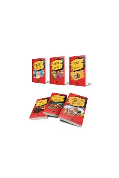 Dorlion Yayınları Almanca-türkçe Bakışımlı Hikaye Seti 6 Kitap
