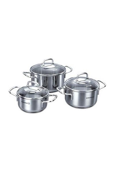 KORKMAZ Perla Jr. 6 Piece Cookware Set A1650