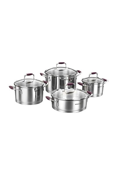 KORKMAZ Flora Tencere Seti Erguvan