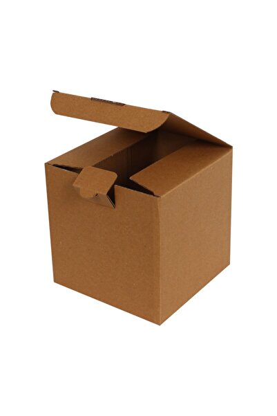 Kolicim 14x14x14cm Kutu - E-ticaret Kargo Kutusu - 1 Desi Kutu - Kraft - [25 Adet]
